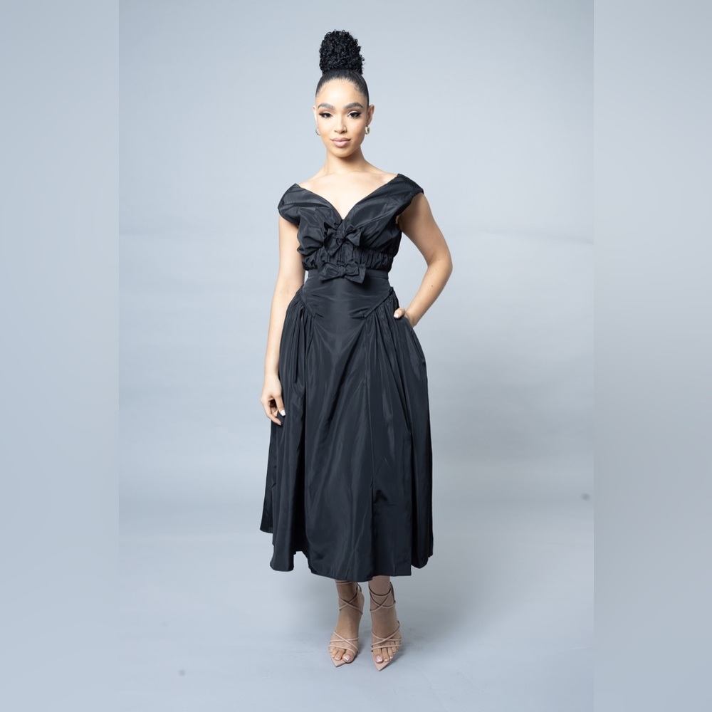 Black gown